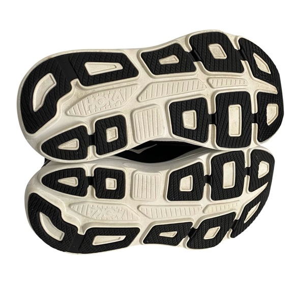 Hoka Bondi 9 Sneakers Men’s Size 9 Extra Wide Black White - Picture 8 of 12